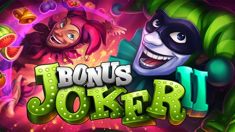 Parametry techniczne automatu Bonus Joker 2 obejmujące siatkę wypłat, poziomy stawek oraz tabelę wypłat symboli w klasycznym slocie online