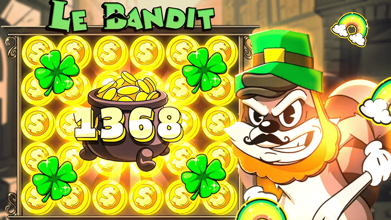 Symbole i mechanika dostępna w grze Le.Bandit slot